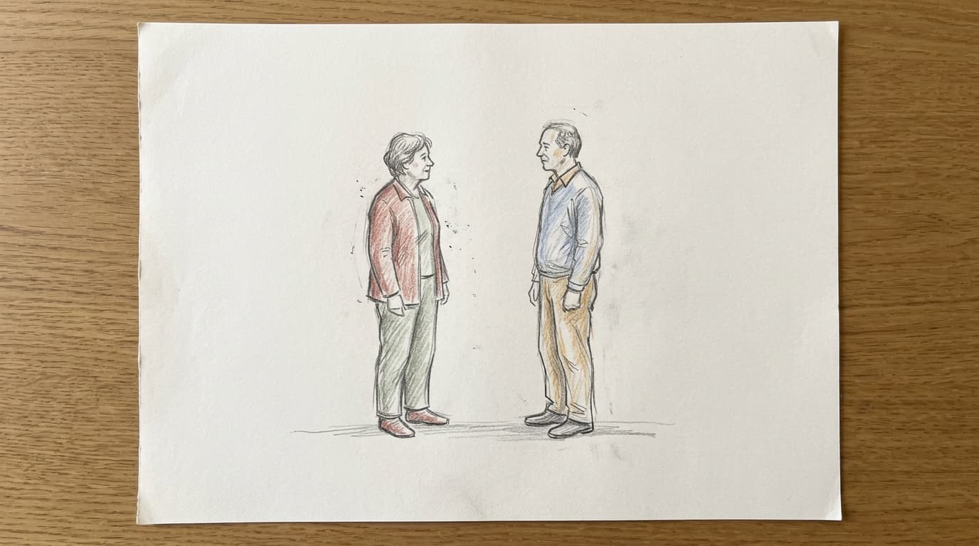 Example drawing: Couple Drawing