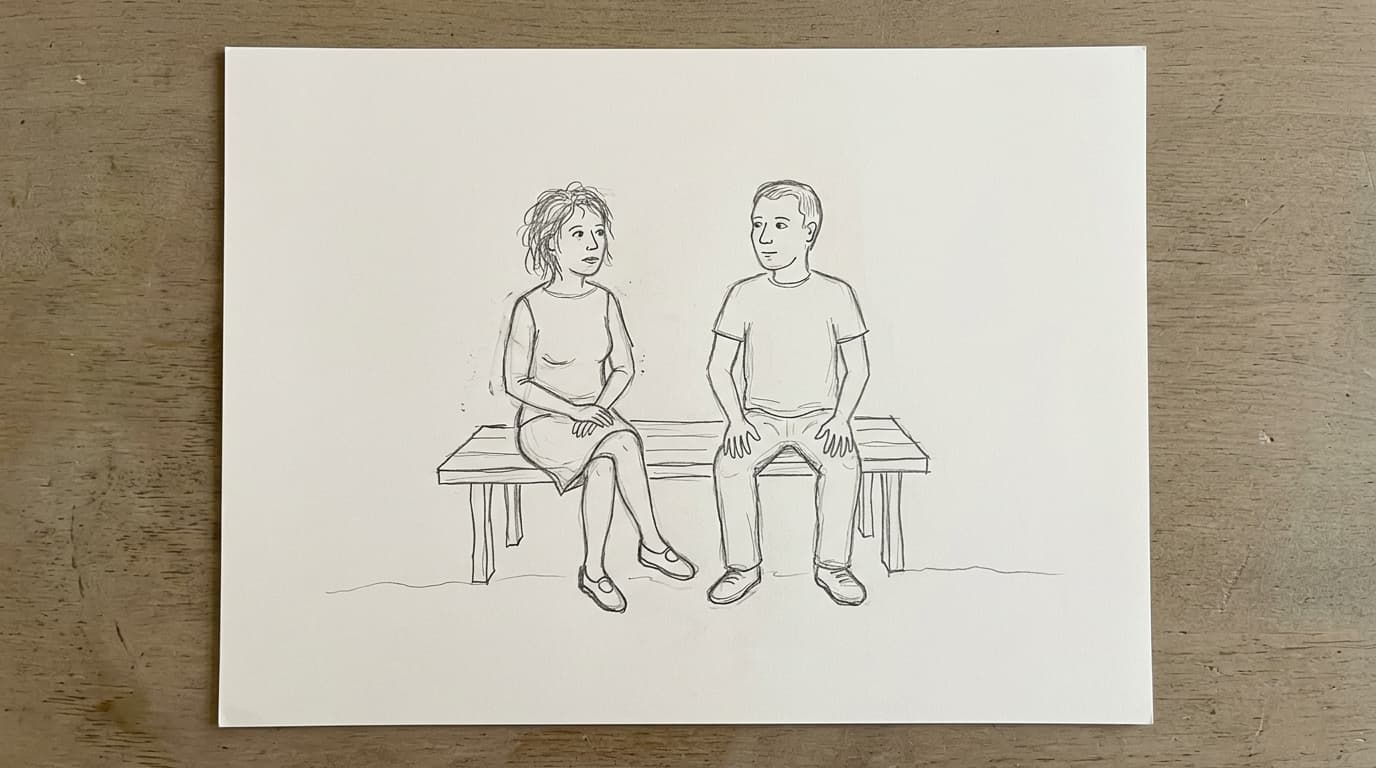 Example drawing: Couple Drawing